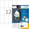 Robust tags HERMA A4 52.5x93.5 mm white paper non-adhesive 1200 pcs