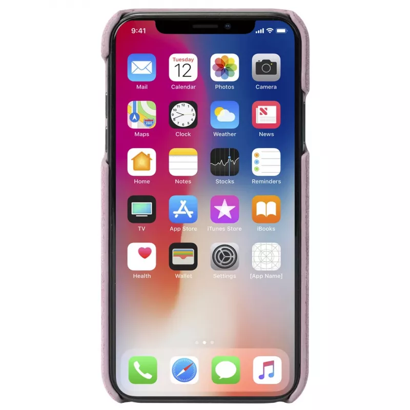 Cover Krusell Broby iPhone XS Max 16.5 cm Pink
