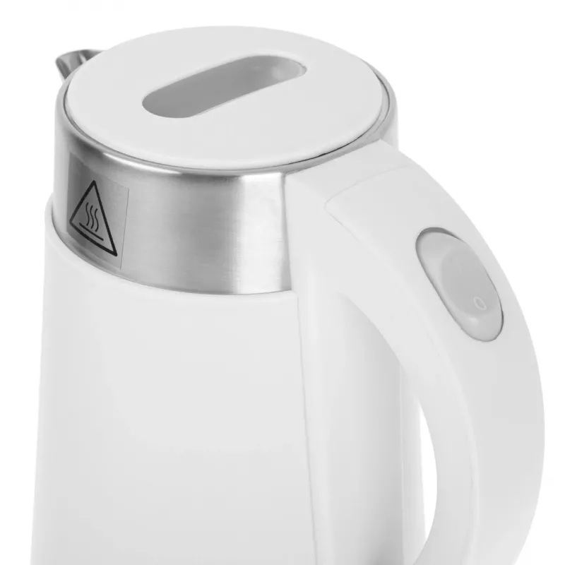 Electric kettle Adler AD 1372w — 0.6 L, 800 W, stainless steel housing, touch control