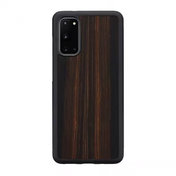 Smartphone case Man and Wood Galaxy S20 ebony black — protective cover for Samsung Galaxy S20