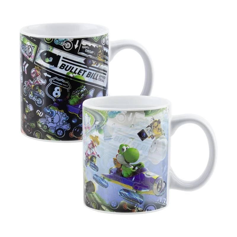 Mug Paladone Mario Kart Heat Change Multicolour PP8307NN
