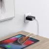 PA-D3 Wall Charger 2xUSB Power Delivery (1xUSB+1xUSB C) 5.4A 60W Dynamic Detect