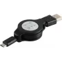 USB cable ShiverPeaks BS14-18001 1m USB A Micro-USB B Black