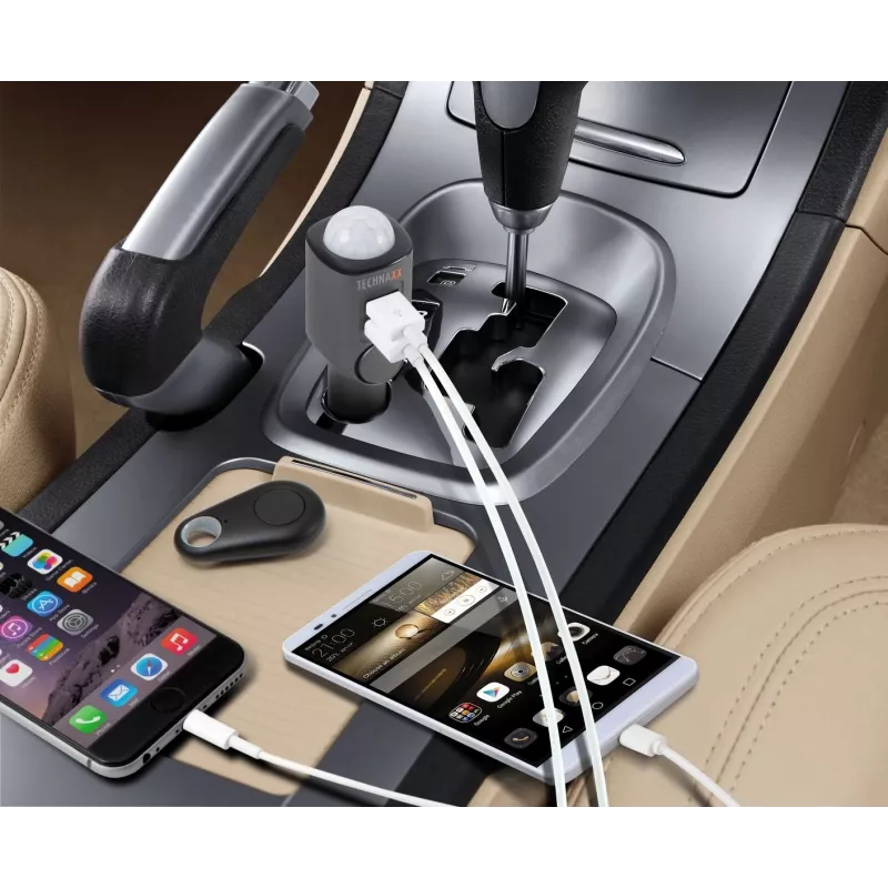 Mobile device charger Technaxx 4743 Universal Black Cigar lighter Auto