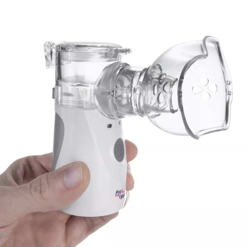 Portable mesh inhaler ProMedix PR-835 USB nebulizer, battery-powered portable nebulizer