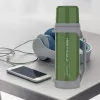 Thermos flask Maestro MR-1631-150, vacuum-insulated stainless steel bottle 1.5 L, green