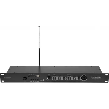 Preamp Omnitronic EP-220PR with MP3 player and FM radio