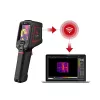Thermal imaging camera Guide Sensmart E1+ — 120×90 px thermal sensor, 240×180 px max, 2.4 inch LCD, Wi‑Fi, IP54, -20–550°C