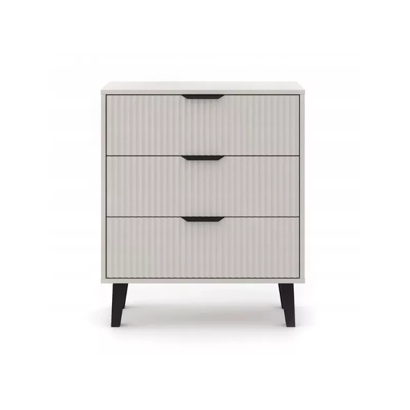 SCANDI 3S SLIM CHEST OF DRAWERS, CASHMERE COLOUR