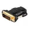 Goobay HDMI/DVI-D Adapter, HDMI Standard-Socket (Type A) -> DVI-D (24+1) Plug (68931)