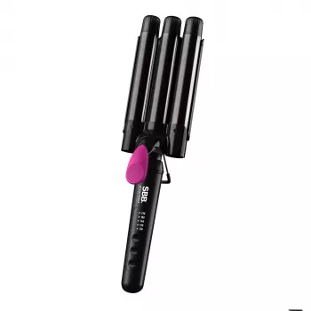 Triple Barrel Waver SBB SBWV-2000-EU 2000W — three-barrel hair waver