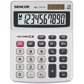 Basic Calculator Sencor SEC 377/10 Pocket 10 Digits White