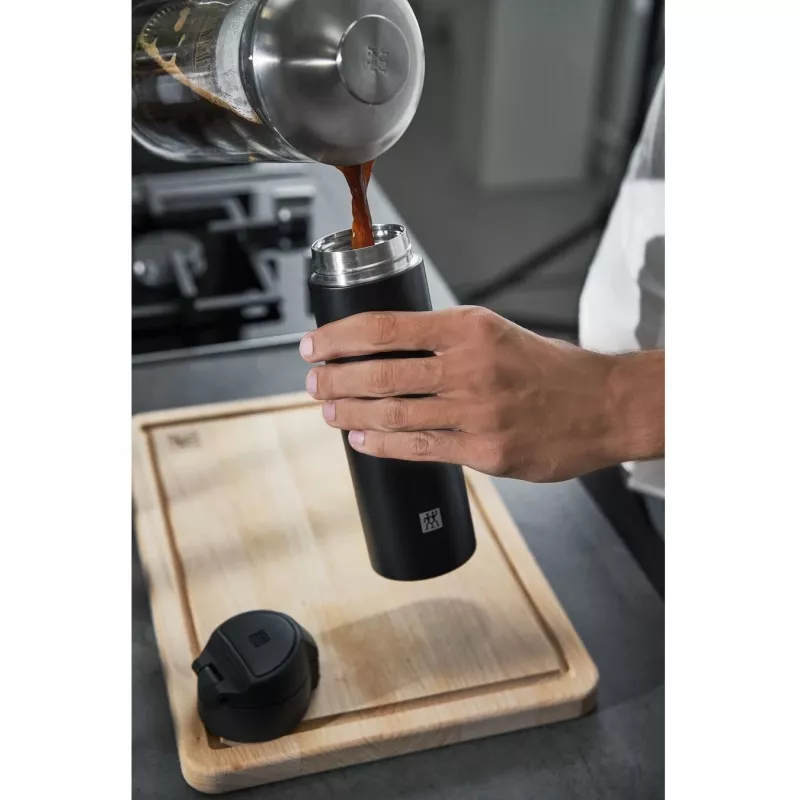 Travel mug Zwilling Thermo 39500-508-0 - 450 ml black insulated mug