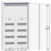 Hager FWB53N. Produktfarbe: Weiß, Anzahl enthaltener Produkte: 1 Stück(e). Breite: 800 mm, Tiefe: 160 mm, Höhe: 800 mm (FWB53N)