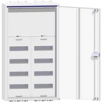 Hager FWB53N. Produktfarbe: Weiß, Anzahl enthaltener Produkte: 1 Stück(e). Breite: 800 mm, Tiefe: 160 mm, Höhe: 800 mm (FWB53N)