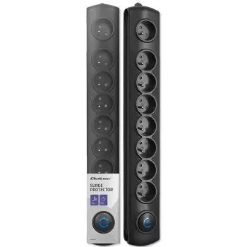 surge protector Qoltec 8 power socket 3.0m 50114