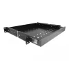 Delock - rack drawer - Black - 1U - 48.3 cm (19)