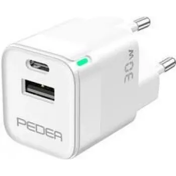 Indoor Charger PEDEA 60040106 Universal White AC Fast Charging