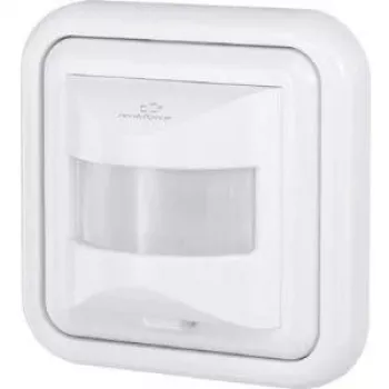 PIR motion sensor Renkforce 160° White IP20