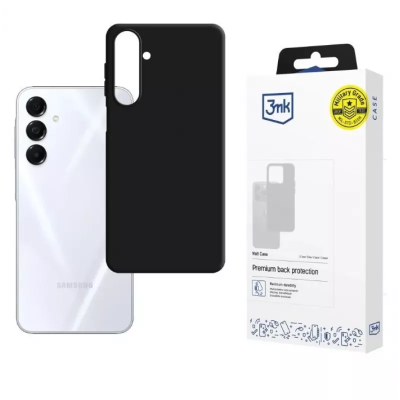 Phone wallet case 3MK Matt Case for Samsung Galaxy A17 5G 4G