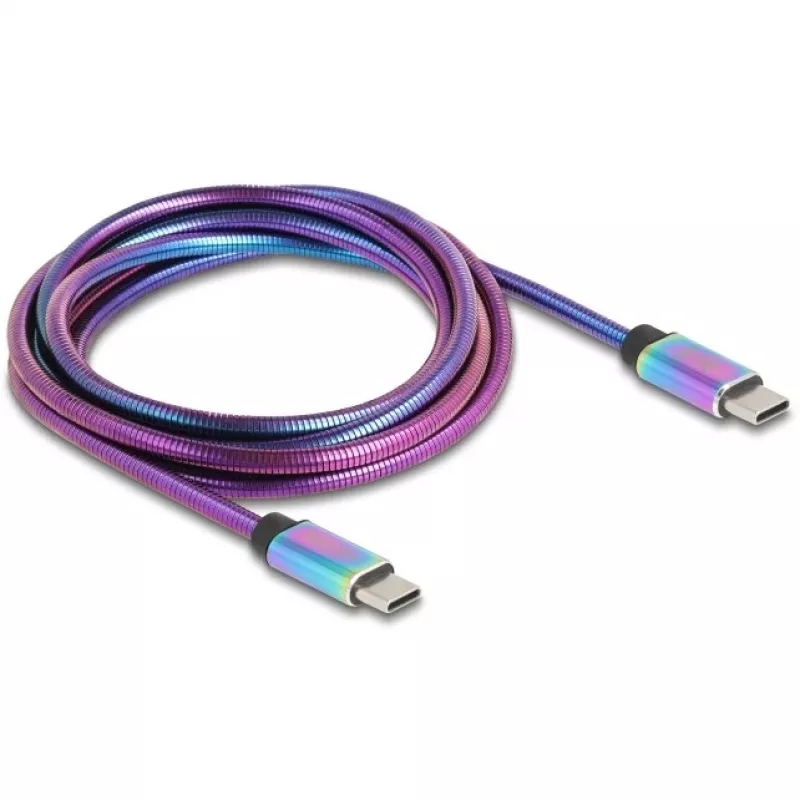 DeLOCK USB Cable USB 2.0 2m USB C Multicolour 81116