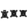 TV wall mount LIBOX LB-200 for 17 inch–32 inch (43.2–81.3 cm), VESA 50×50–100×100, max 25 kg, black