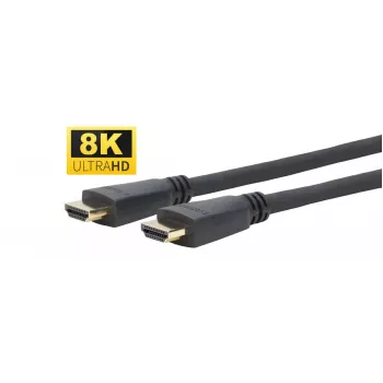 Vivolink Pro, HDMI 2.1, 8K, 120Hz, 48 Gb/s, 2m, black, 2 m, HDMI Type A (Standard), HDMI Type A (Standard), 7680 x 4320 pixels, 3D, Black