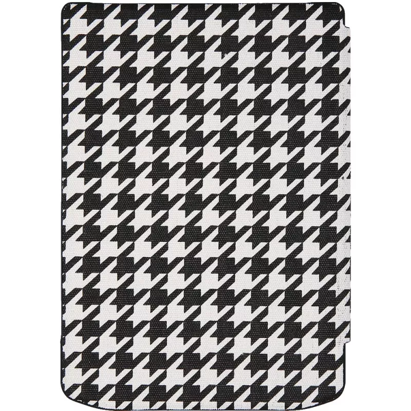 Folio Case for 6 inch e‑book readers PocketBook Shell — Black/White, 112×160×12.5 mm