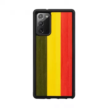 Smartphone case man and wood Galaxy Note 20 reggae black