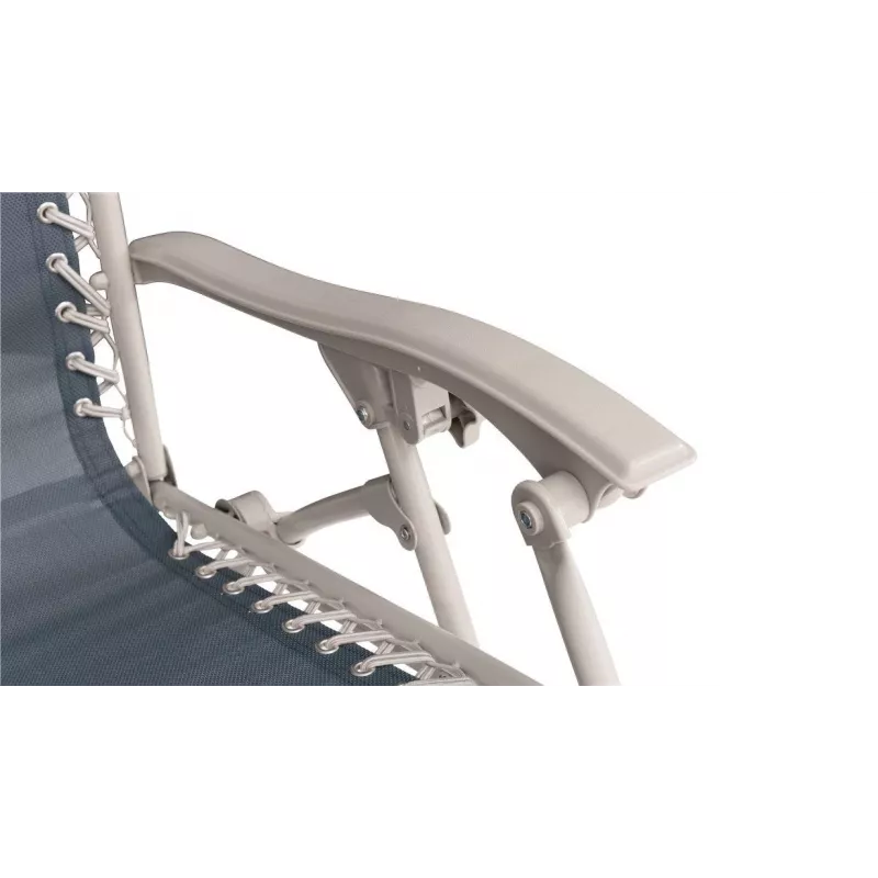 Camping chair Outwell Ramsgate — 2-leg, max load 120 kg, weight 7.4 kg, size 650×790 mm, blue