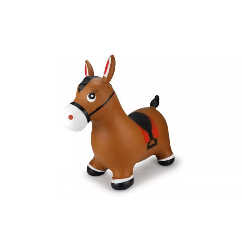 Inflatable Toy Animals Jamara Hopping Animal Horse Brown with Pump