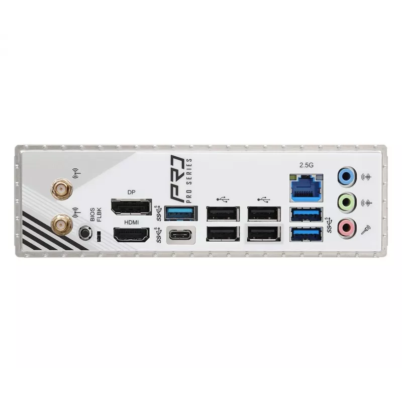 Motherboard ASROCK A620AM PRO RS WIFI AM5 microATX, AMD A620, 4×DDR5, Wi‑Fi, HDMI, DP, 3×M.2, 2×SATA, 7.1 audio, 1Gb LAN