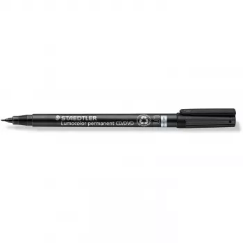 Permanent Marker Staedtler Lumocolor CD/DVD 310 Black