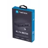 USB hub NATEC Moth 4-port USB 3.2 Gen 1 Type-A (5000 Mbit/s), USB-powered, black, 0.15 m cable