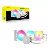All-in-one liquid cooler Corsair NAUTILUS 360 RS ARGB 1700 RPM White