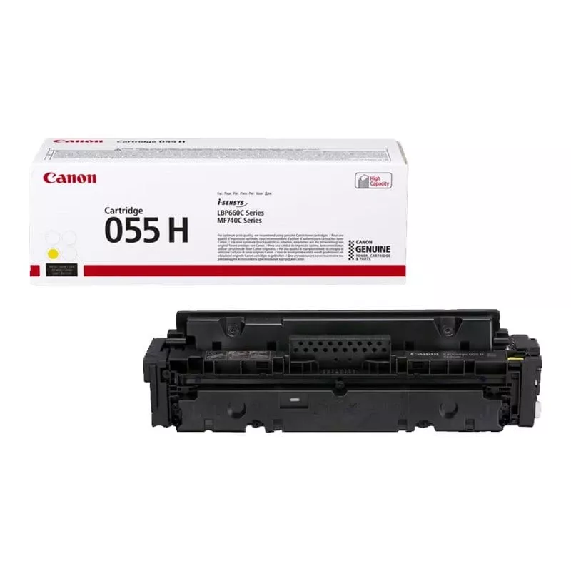 Canon 055H toner cartridge 1 pc(s) Original Yellow