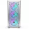 Endorfy Arx 700 ARGB PC-Enclosure, Midi-Tower, ATX, Tempered Glass - including 4x 140-mm-ARGB-Fan, White (EY2A017)
