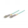 Patch Cable LWL Duplex OM3 (Multimode, 50/125) LC/LC, LSZH, reversible polarity, 15m, Good Connections®