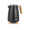 Electric kettle Princess 1.7 L 3000 W, stainless steel housing, cordless, beige/black