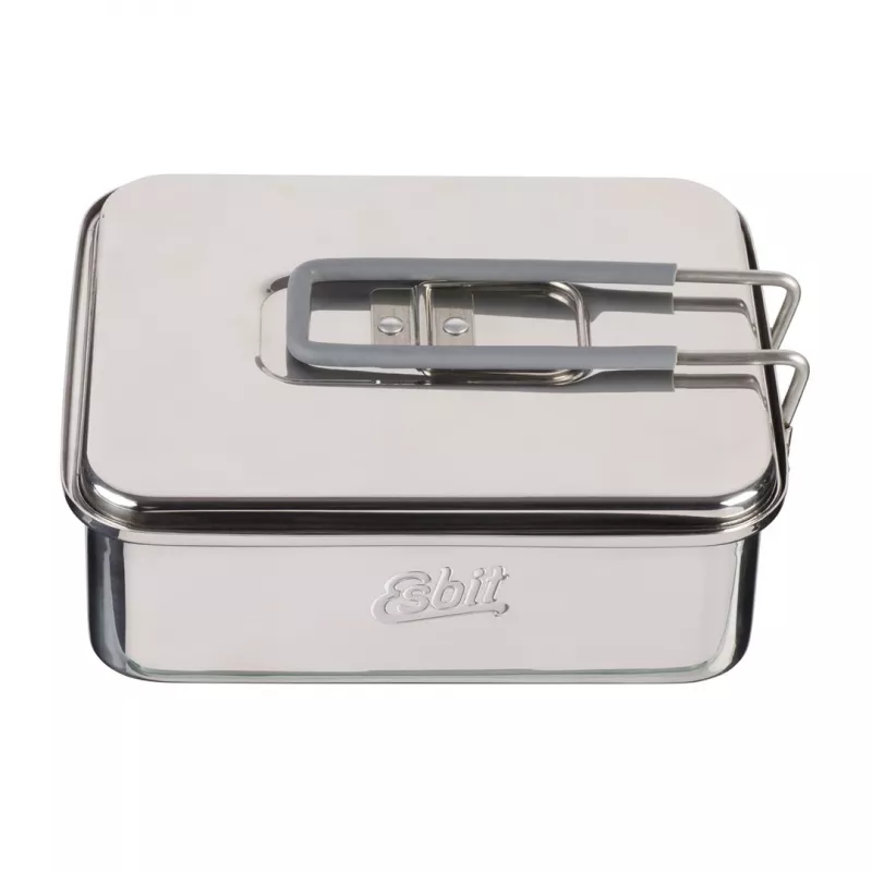 Pot ESBIT PT1200ST stainless steel camping pot 1.2 L, 554 g, silver