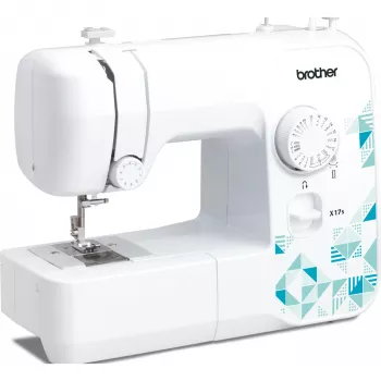 Sewing machine Brother X17S semi-automatic electromechanical — 17 stitches, 750 SPM, free arm