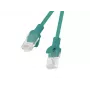 LANBERG Cat5e U/UTP Patch Cable RJ-45 to RJ-45 2 m Green, CCA 26 AWG, HDPE jacket, 100 MHz