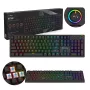 Mechanical Gaming Keyboard SAVIO STYX Outemu Blue Hot-Swap RGB USB QWERTY US International Black 104-key Full-size