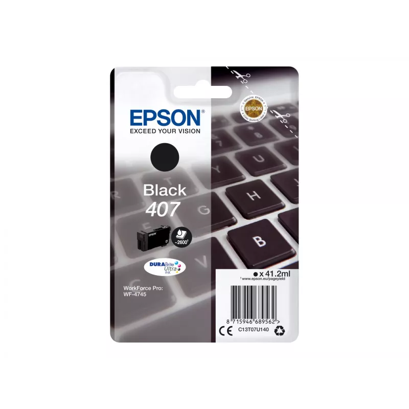 Epson WF-4745 ink cartridge 1 pc(s) Original High (XL) Yield Black