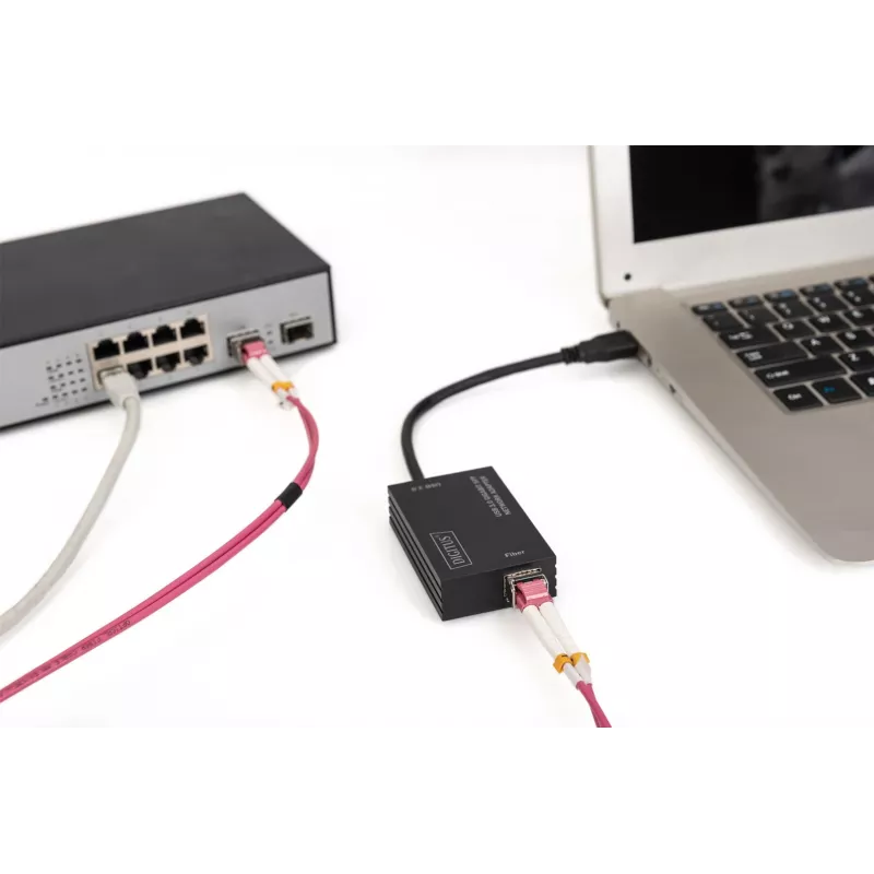 SFP Network Adapter Digitus DN-3026 USB 3.0 Gigabit