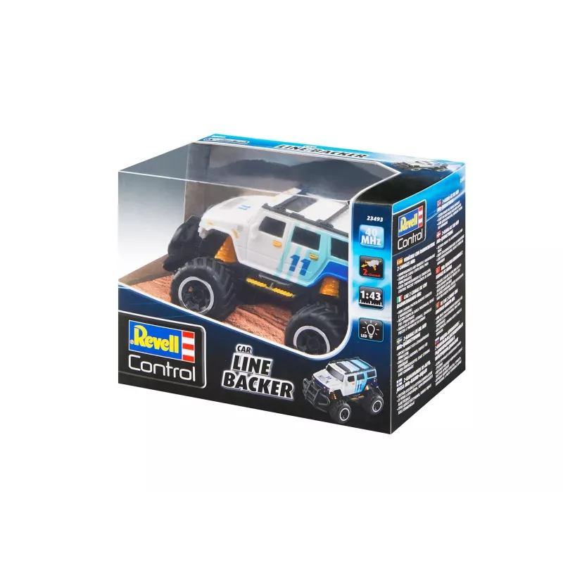 Car Revell Line Backer by REVELL — recommended age 6+, colours: black, blue, white