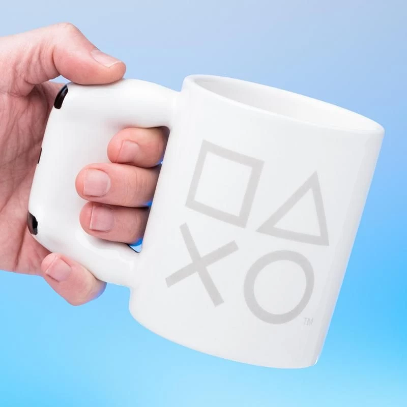 Mug Paladone PlayStation Shaped PS5 White 0.48 L Single-piece