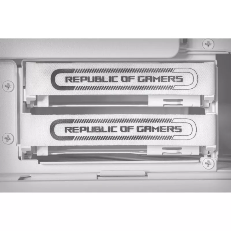 ASUS ROG GR701 Hyperion White, PC, White, ATX, EATX, micro ATX, Mini-ITX, Aluminium, Multi, Front