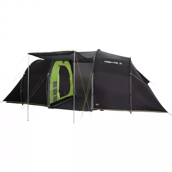 High Peak Tauris 4 Green, Grey Tunnel tent 11560