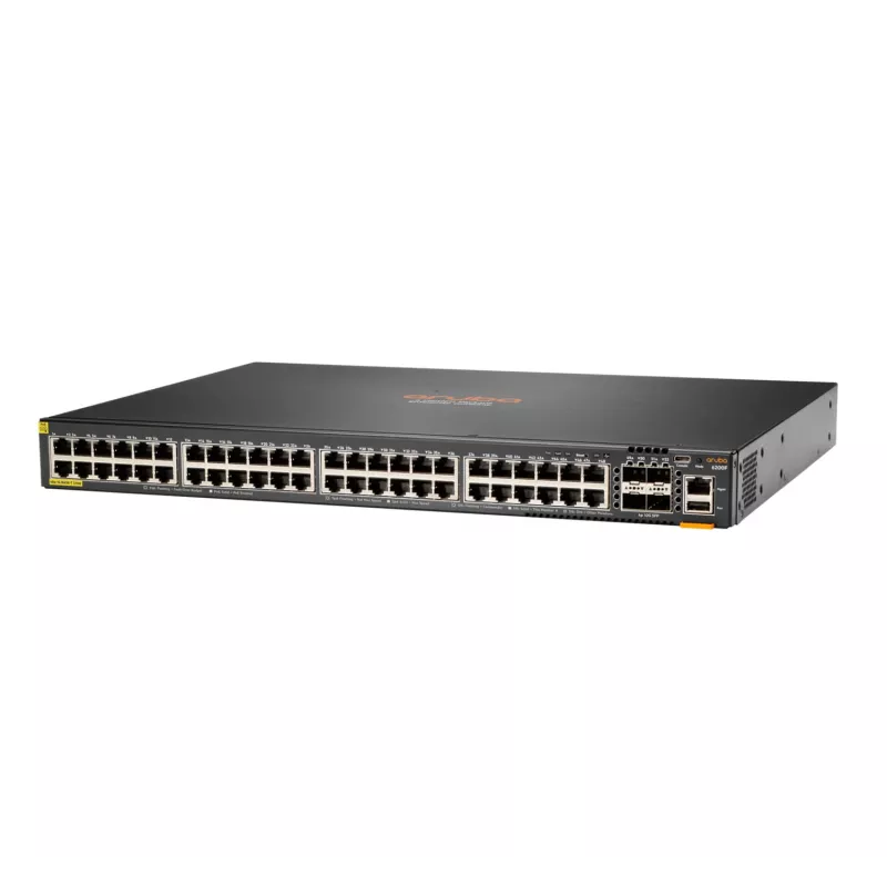 Managed Switch HP Enterprise Aruba 6200F 48G PoE 370W 4SFP+